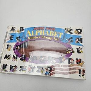 Mickey mouse abcs stamps